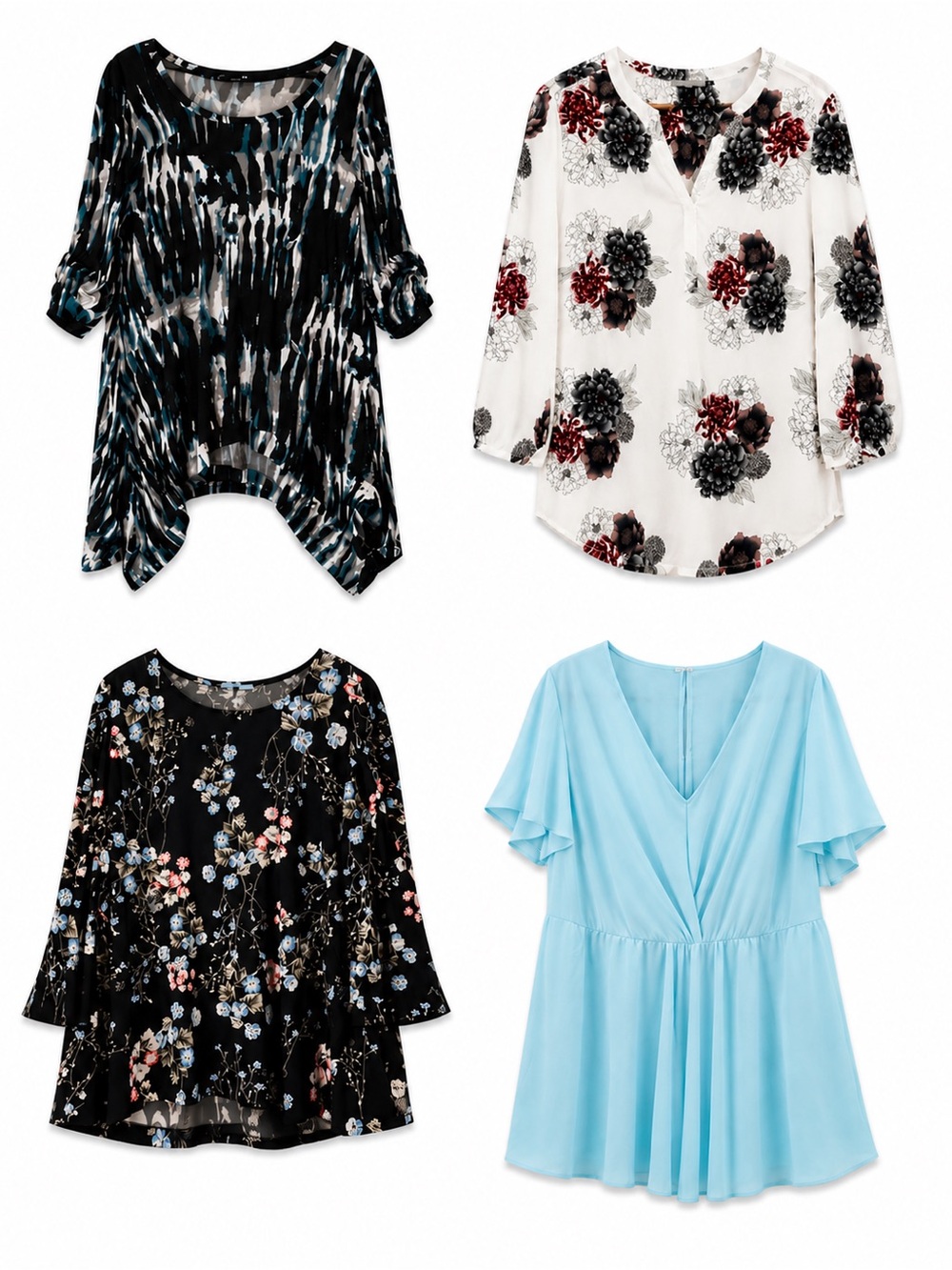 Plus Size 2X Women’s Tops Bundle Torrid CeCe Daniel Rainn Grace Elements